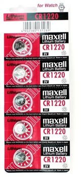 Батарейка Maxell  CR 1220  BL-5       (5) (100)
