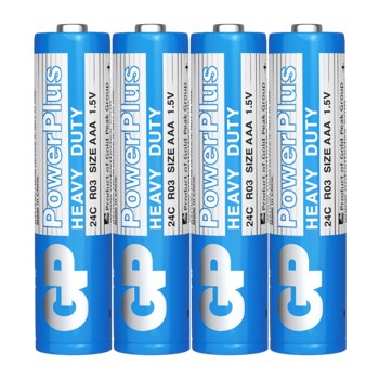 Батарейка GP  R03  PowerPlus   (б/б)       (4) (40) (200) (1000)
